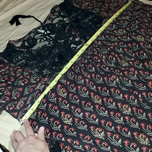 Free People boho lace back dress - Picture 14 of 14